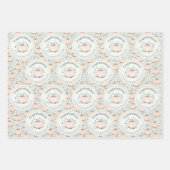 Pastel Green Pumpkin Mom wordt gefeliciteerd Inpakpapier Vel (Voorkant)