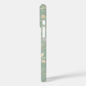 Pastel Green Shade Floral Motief Case-Mate iPhone Case (Achterkant / Links)