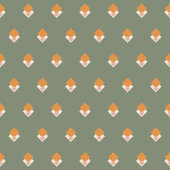 Pastel Green Tablecloth Groovy 70s Floral Accent Tafelkleed