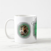 Pastel Green Watercolor Dachshund Personalized  Koffiemok (Links)