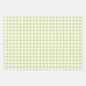 PASTEL GREEN & WHITE HEARTS POLKA DOTS CONTROLES INPAKPAPIER VEL (Voorkant 2)