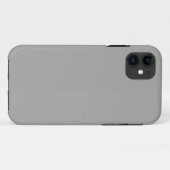 Pastel Grey iPhone 5 Custom Hoesje-Mate ID Case-Mate iPhone Case (Achterkant (horizontaal))