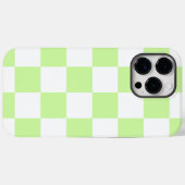 Pastel groen geruit gingham patroon Case-Mate iPhone case (Achterkant (horizontaal))