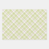 PASTEL GROEN & TAN TEDDY BEER GEZICHTEN HARTEN GER INPAKPAPIER VEL (Voorkant 3)