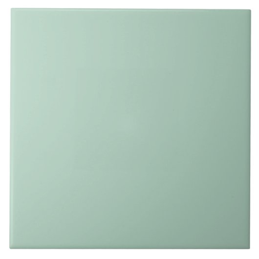 Pastel groen tegeltje (Voorkant)