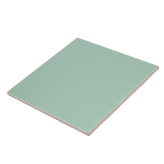 Pastel groen tegeltje (Zijkant)