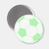 Pastel Groen voetbal Magneet (Voorkant / Achterkant)