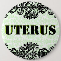 Pastel Groen & Zwart Damas GOP Baarmoeder Obsessie