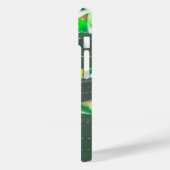 Pastel Groene cactus plant bladeren Case-Mate iPhone Case (Achterkant / Links)