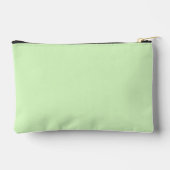 Pastel groene theeblad effen kleur etui (Achterkant)