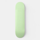 Pastel groene theeblad effen kleur persoonlijk skateboard (Voorkant)