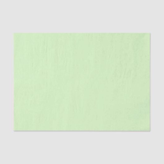Pastel groene theeblad effen kleur tissuepapier (Voorkant)
