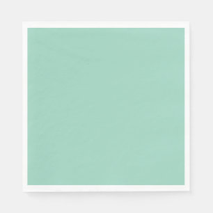 Pastel groene vaste kleur servet