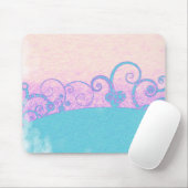 pastel grunge fantasie muismat (Met muis)