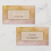 Pastel Grunge-Visitekaartje Visitekaartje (Voorkant / Achterkant)