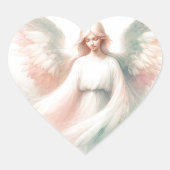  Pastel Guardian Angel Sticker (Voorkant)