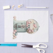  Pastel Gumball Machine Kunst voor Decoupage Tissuepapier (Craft)