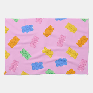 Pastel Gummy Beer Esthetische Keukendoeken Theedoek