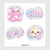 Pastel Gummy Beer & Y2K Kawaii Sticker (Vel)