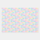 Pastel Gummy Beren Party Wrapping Paper (Voorkant 3)