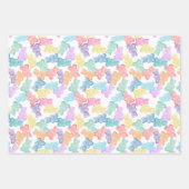 Pastel Gummy Beren Party Wrapping Paper (Voorkant)