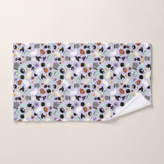 Pastel Halloween Bad Handdoek (Handdoek)