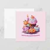 Pastel Halloween Delights - betoverende pasteltaar (Voorkant / Achterkant)