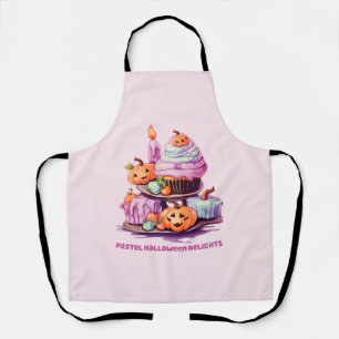 Pastel Halloween Delights Schort