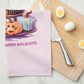 Pastel Halloween Delights Theedoek (Quarter Fold)