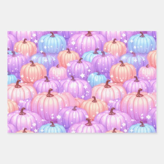 Pastel Halloween dromen Inpakpapier Vel (Voorkant)