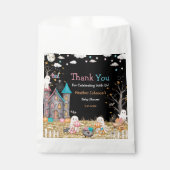 Pastel Halloween Gender Reveal Baby shower Bedankzakje (Voorkant)