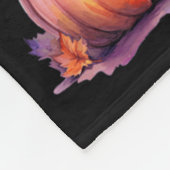 Pastel Halloween Heks Kat Pompoen Pastelcore Fleece Deken (Hoek)