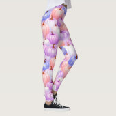 Pastel Halloween Pompoen Glitter Leggings (Rechts)