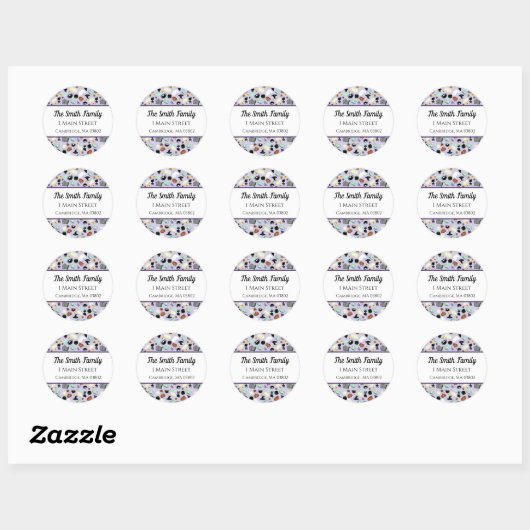 Pastel Halloween Ronde Sticker (Vel)