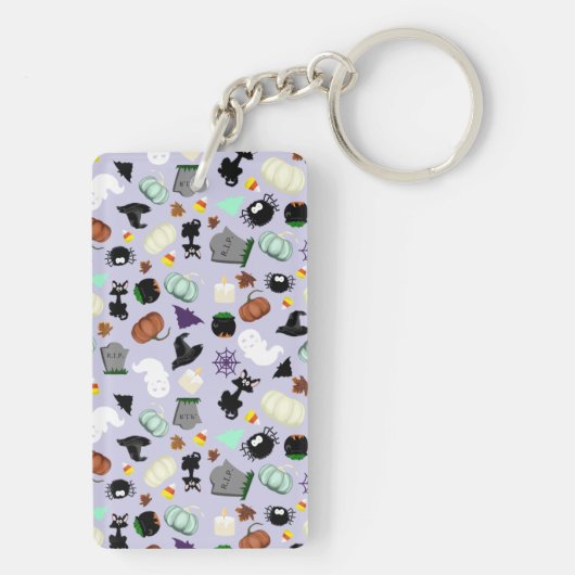 Pastel Halloween Sleutelhanger (achterkant)