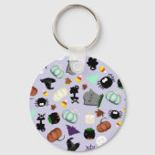 Pastel Halloween Sleutelhanger (Voorkant)