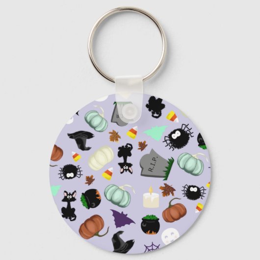 Pastel Halloween Sleutelhanger (Voorkant)