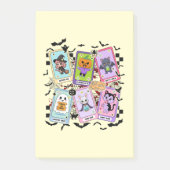 Pastel Halloween Tarot Kaarten Kawaii Ghost Style Post-it® Notes (Voorkant)