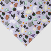 Pastel Halloween Tissuepapier (Detail)