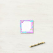 Pastel Halloween Witchy Post-it® Notes (Op bureau)