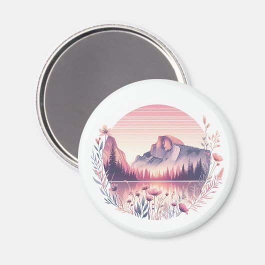 Pastel halve koepel magneet (Voorkant / Achterkant)