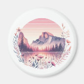 Pastel halve koepel magneet (Voorkant)