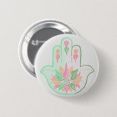 Pastel Hamsa Button (Voorkant /achterkant)