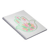 Pastel Hamsa Notitieboek (Rechterzijde)