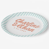 Pastel Handschrift Retro Weddenschap Borden Papieren Bordje (Gekanteld)