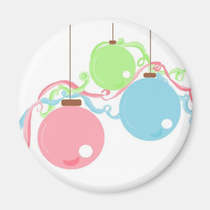 Pastel Hangende Ballen Magneet