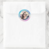 Pastel Happy Birthday Photo Envelope Seal Sticker (Tas)