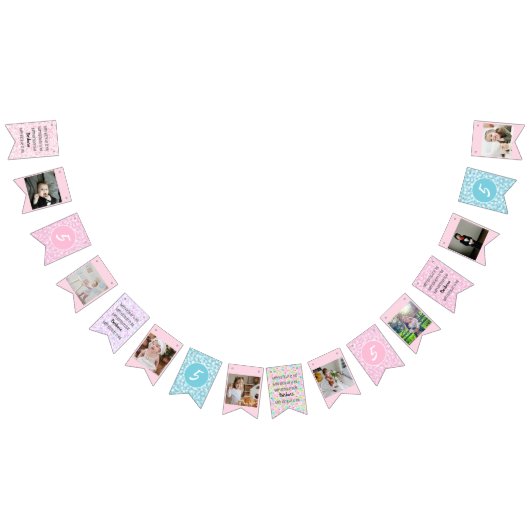 Pastel Happy Birthday to You Any Age 8 Photos Vlaggetjes (Alle)