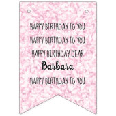 Pastel Happy Birthday to You Any Age 8 Photos Vlaggetjes (Eerste vlag)