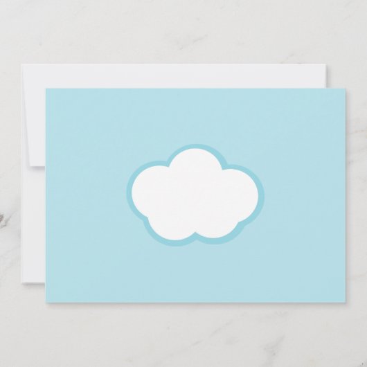 Pastel Happy Little Rainbow Bedankkaart (Achterkant)